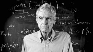 Tate, John 2010, winner of the Abel Prize for mathematics