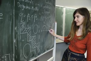 Deutschland, Jena, Oktober 2015, M11_die ukrainische-russische Mathematikerin Oksana Yakimova, die in Jena lehrt