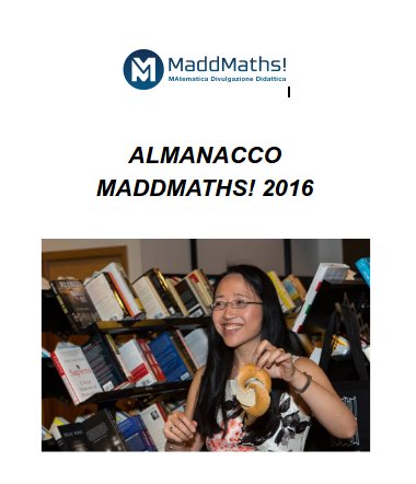 Almanacco MaddMaths! 2016, per iniziare bene il nuovo anno