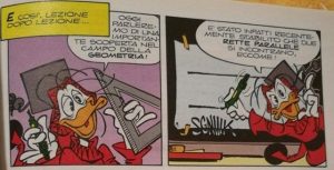 Un matematico prestato alla Disney: Episodio 4 - Paperoga Prof. per caso - La geometria ellittica