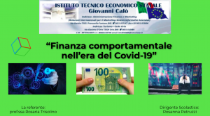 Progetto “Finanza comportamentale nell’era del Covid-19” all'Ites “Calò” di Francavilla Fontana