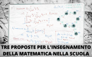 Tre proposte per l'insegnamento della matematica nella scuola – Copertina