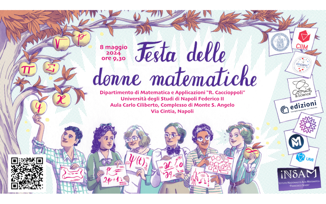 Festa delle Donne Matematiche 2024 a Napoli l’8 maggio!