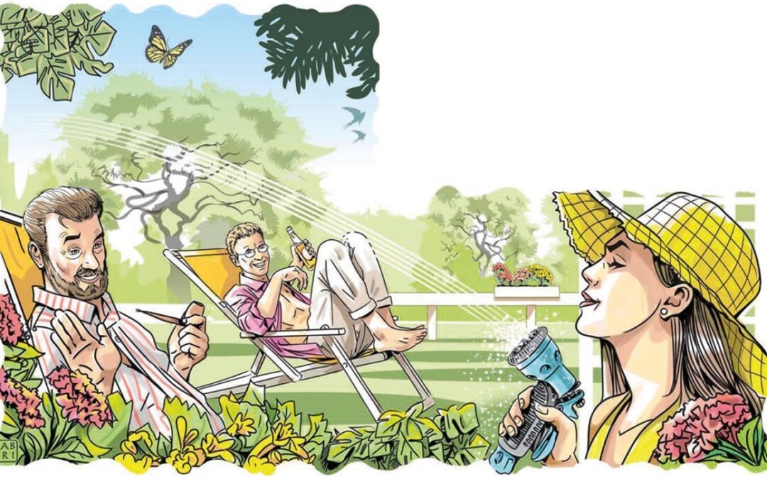 I Problemi di LeScienze – Agosto 2025 – Il giardino delle aiuole incrociate