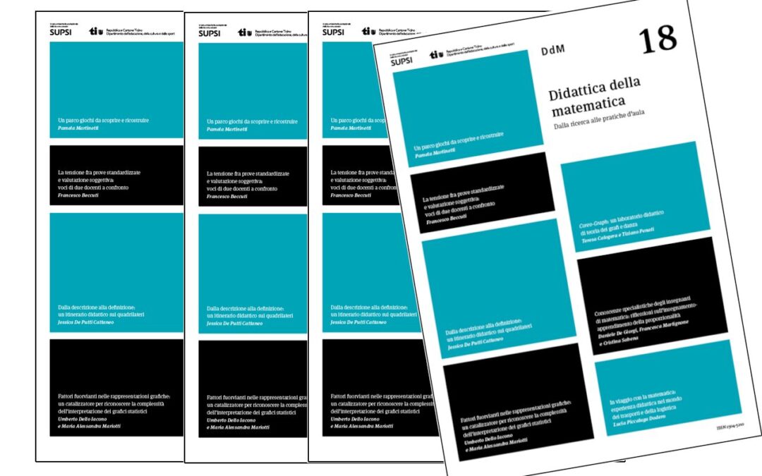 È uscito il n. 18 di Didattica della Matematica
