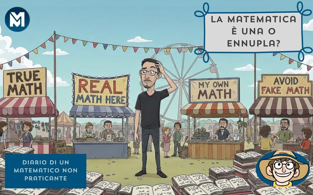 .mau. a una fiera con tanti stand che dicono di fare la vera matematica