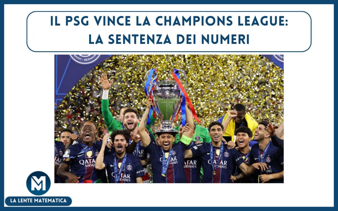 Il PSG vince la Champions League: la sentenza dei numeri