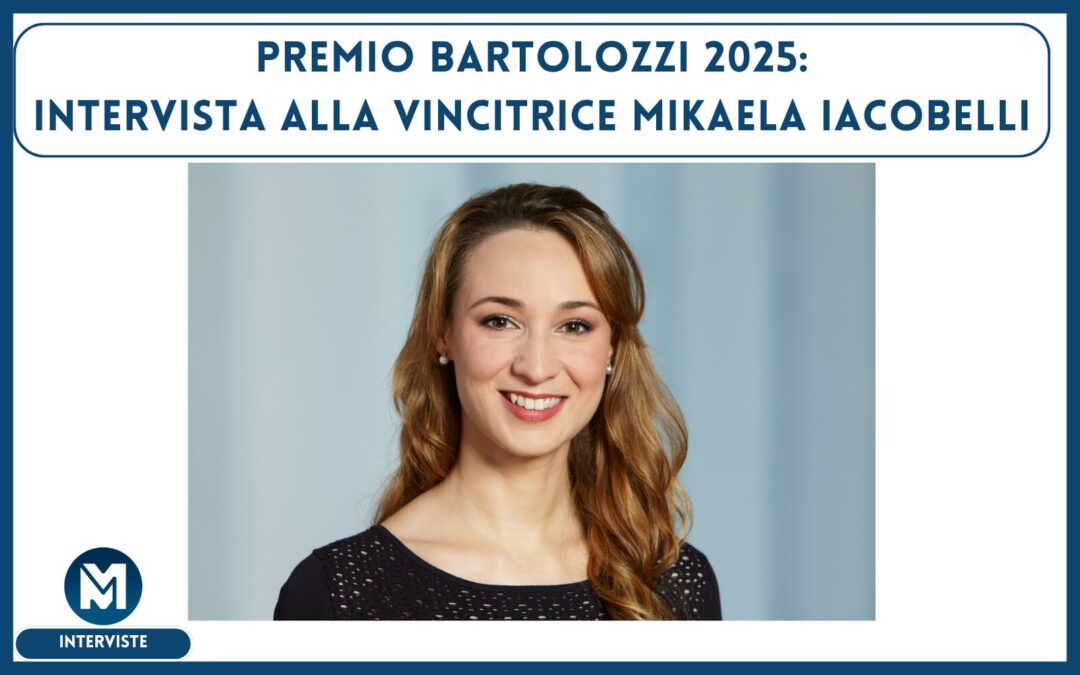 Premio Bartolozzi 2025: Intervista alla vincitrice Mikaela Iacobelli