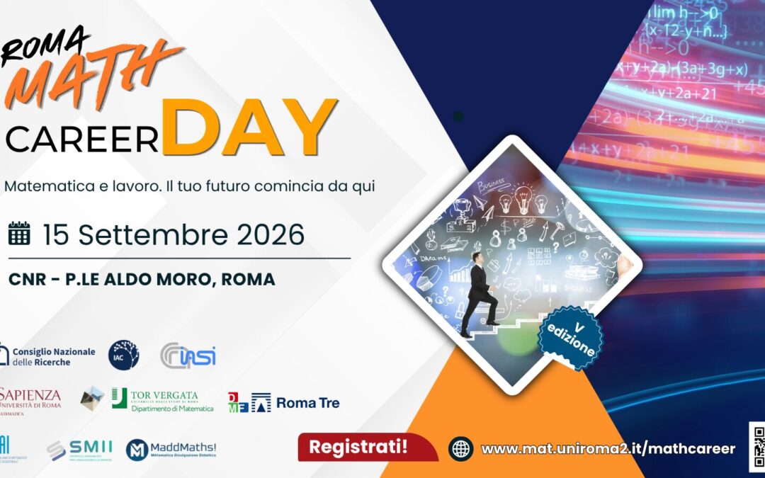 Roma Math Career Day 2026, aperte le iscrizioni!