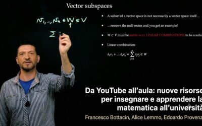 Da YouTube all’aula: nuove risorse per insegnare e apprendere la matematica all’università