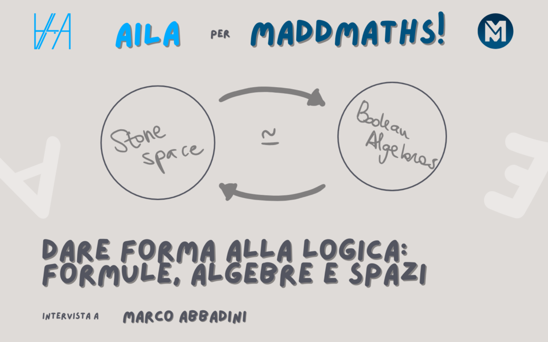 Dare forma alla logica: formule, algebre e spazi – Intervista a Marco Abbadini